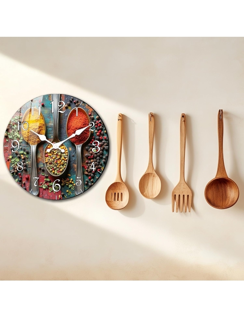 Spice Wall Clock - Multicolor - Picture 6 of 6